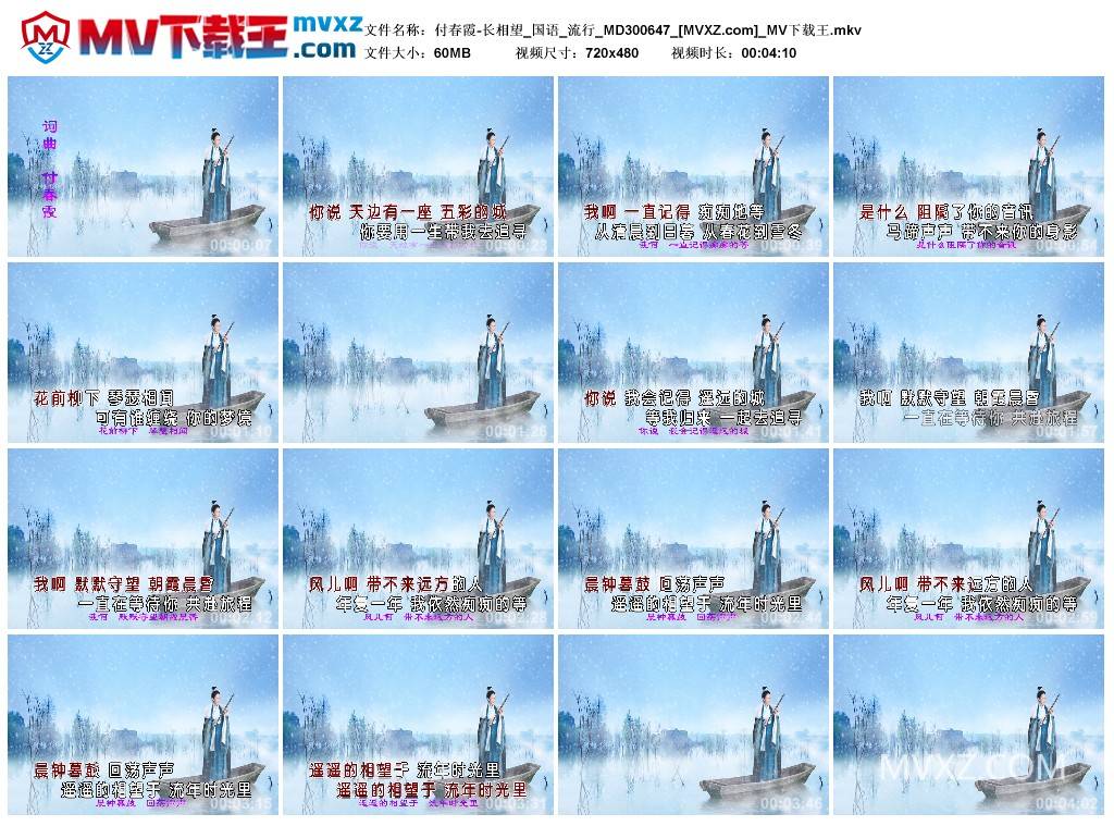 付春霞-长相望_国语_流行_MD300647